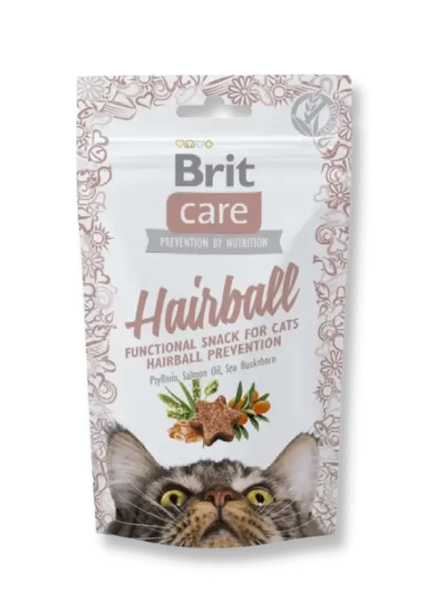 Brit Care Cat Snack Hairball skanėstai katėms 50gr
