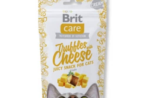 brit care cat snack truffles cheese skanėstai katėms 50gr