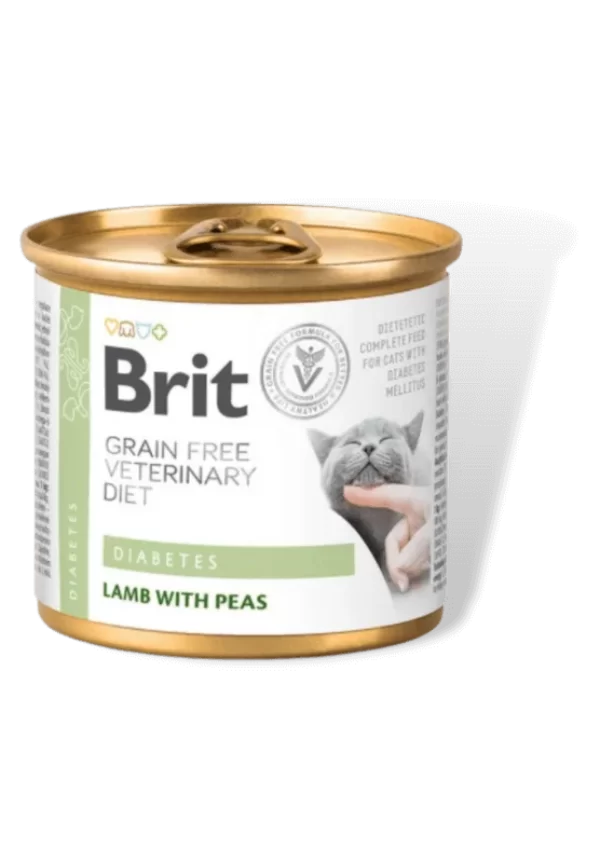 BRIT Veterinary Diet DIABETES Cat Konservai Katems