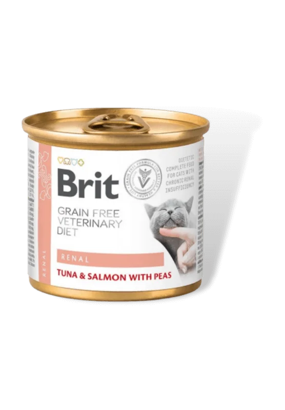 grain free brit veterinary diet renal cat