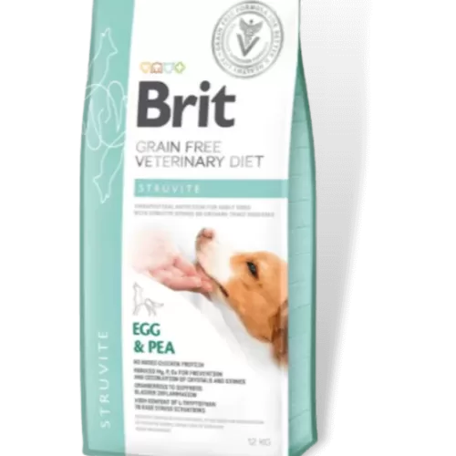 brit gf veterinary diets dog struvite sausas maistas šunims