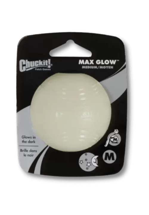chuckit max glow ball m size