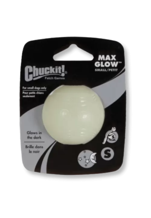chuckit max glow ball s size