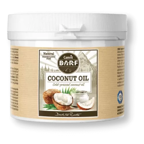 canvit barf coconut oil šunims 600g