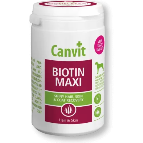 Canvit Biotin Maxi Å¡unims tb. N230 230g