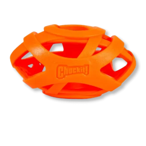 chuckit breathe right fetch football toy for dog