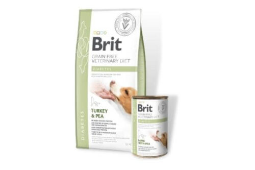 BRIT Grain Free Veterinary Diet DIABETES šunims