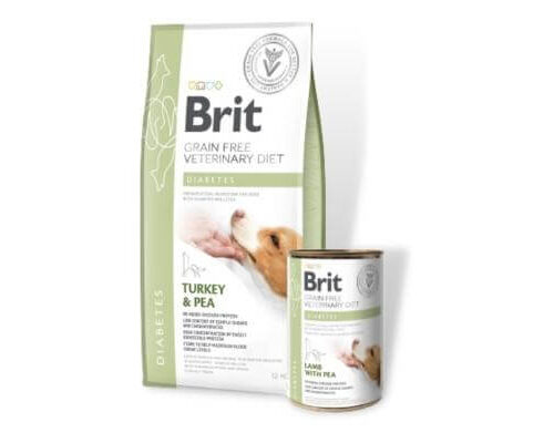 BRIT Grain Free Veterinary Diet DIABETES šunims