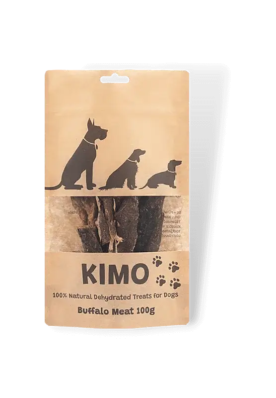 kimo džiovintas skanėstas buivolų mėsa 100g skanėstas šunims
