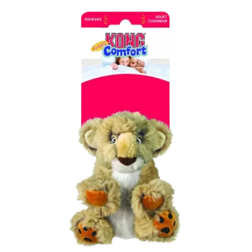 KONG Comfort Kiddos Lion Dog Toy