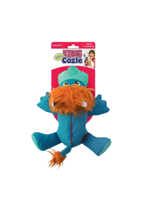 kong cozie ultra lucky lion dog toy
