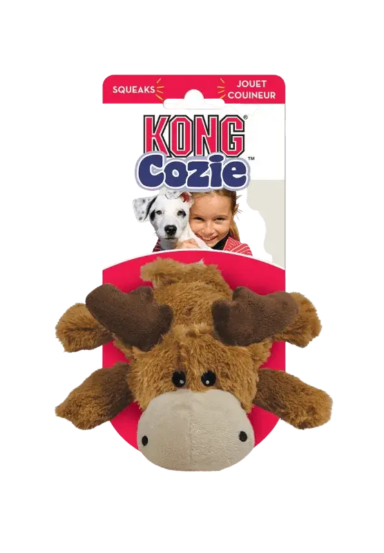 kong cozie marvin moose dog toy