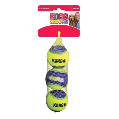 kong crunchair ball dog toy