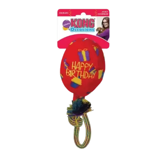 kong occasions birthday balloon red