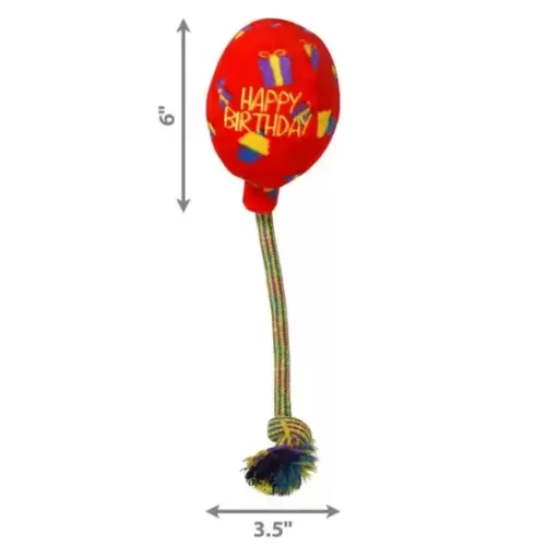 kong occasions birthday balloon red 4