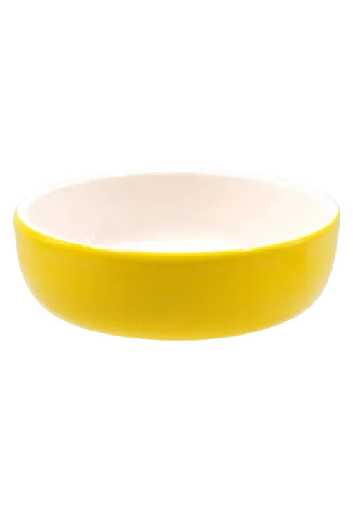 keramikinis dubenelis geltonas