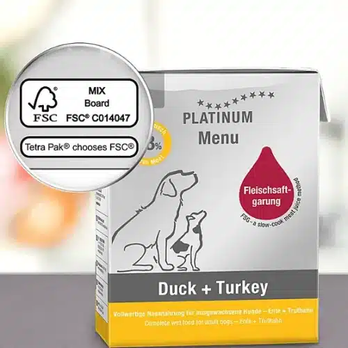 platinum wet dog food menu adult duck turkey 3