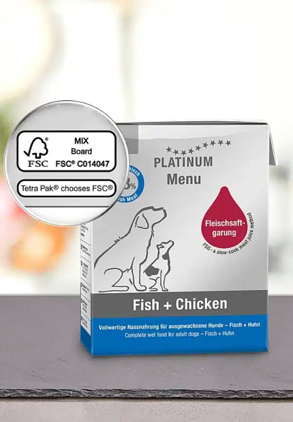 platinum wet dog food menu adult fish chicken 3