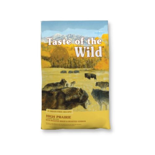 Taste of The Wild High Prairie Canine begrudis sunu maistas