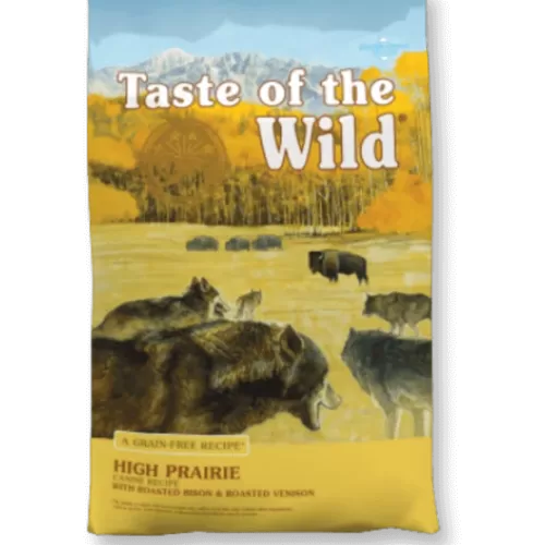 Taste of The Wild High Prairie Canine begrūdis šunų maistas
