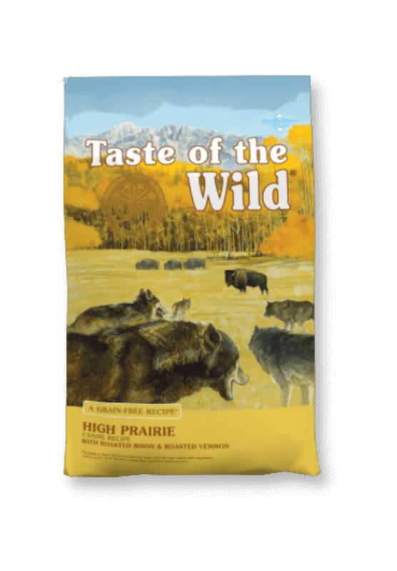 taste of the wild high prairie canine begrūdis šunų maistas