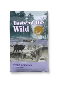 taste of the wild sierra mountain canine recipe begrūdis šunų maistas