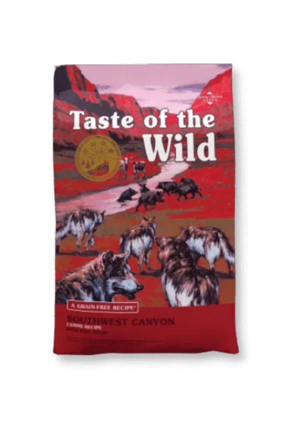 Taste of The Wild Southwest Canyon Canine Recipe begrūdis šunų maistas