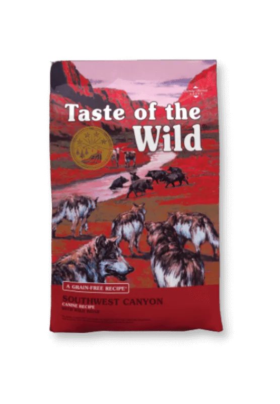 taste of the wild southwest canyon canine recipe begrūdis šunų maistas
