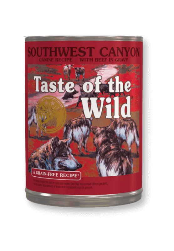 taste of the wild southwest canyon konservai šunims 400g