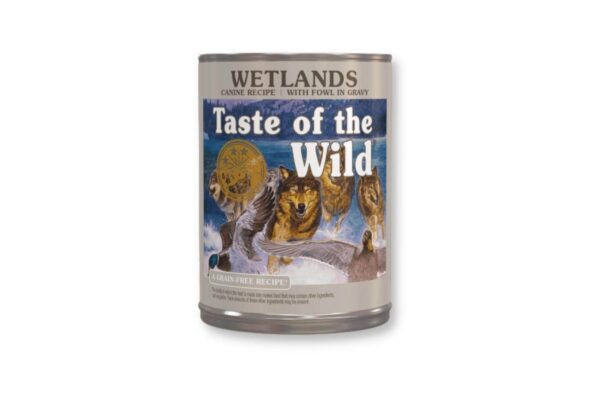 taste of the wild wetlands canine konservai sunims 400g