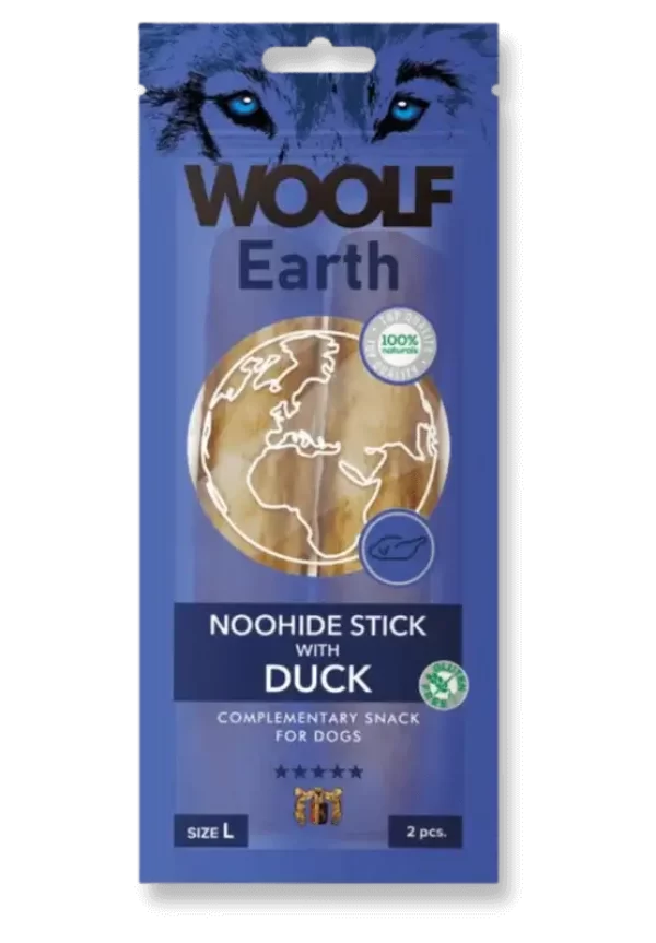 woolf earth noohide l stick with duck