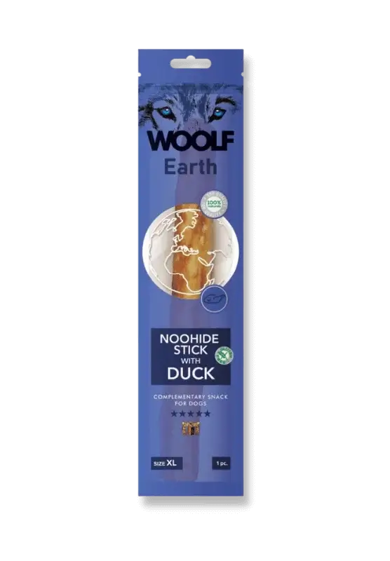 woolf earth noohide xl stick with duck
