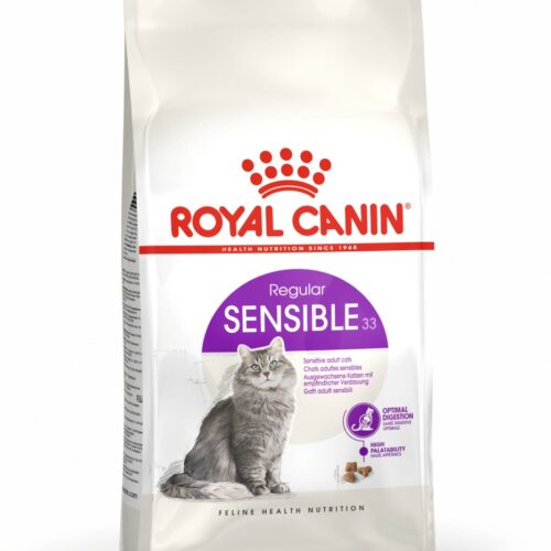 Royal Canin Sensible sausas maistas jautraus skrandžio katėms