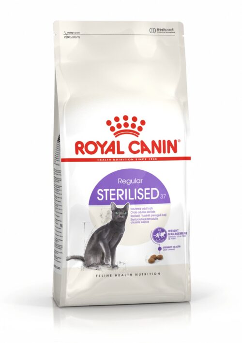 royal canin sterilised sausas maistas sterilizuotoms katėms