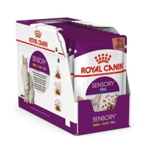 Royal Canin Sensory Pack gravy konservai katėms jutiminė, skonio ir jausmo stimuliacija, padaže 3x4x0,85g