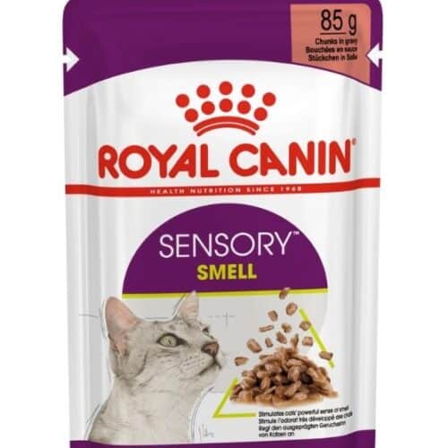 Royal Canin Sensory Smell gravy konservai katėms uoslės stimuliacija, padaže 12 x 0,85g