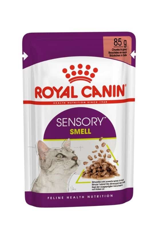 royal canin sensory smell gravy konservai katėms uoslės stimuliacija, padaže 12 x 0,85g