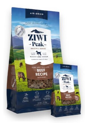 Ziwi Peak Beef Air Dried sausas maistas šunims su jautiena