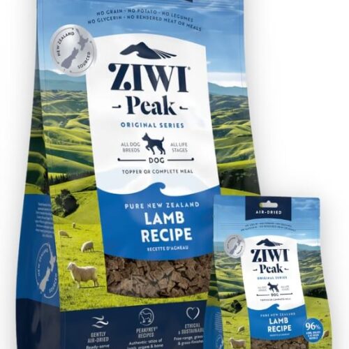 Ziwi Peak Lamb Air Dried sausas maistas šunims su ėriena