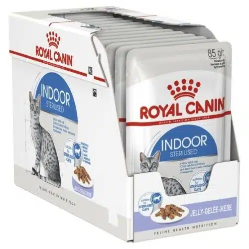 royal canin indoor jelly konservai naminėms katėms želė 12 x 0,85g