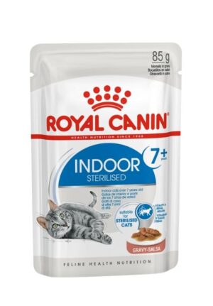 Royal Canin Indoor 7+ konservai naminėms katėms nuo 7 metų amžiaus