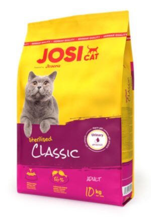 Josera Classic katėms: sausas maistas su vištiena, žuvimi