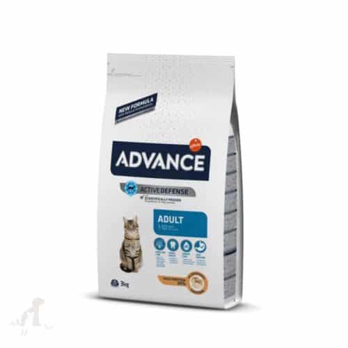 advance adult cat non sterilized 3kg su vistiena ir ryziais 3229