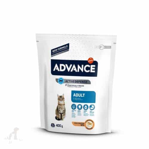 advance adult cat non sterilized 400g su vistiena ir ryziais 459