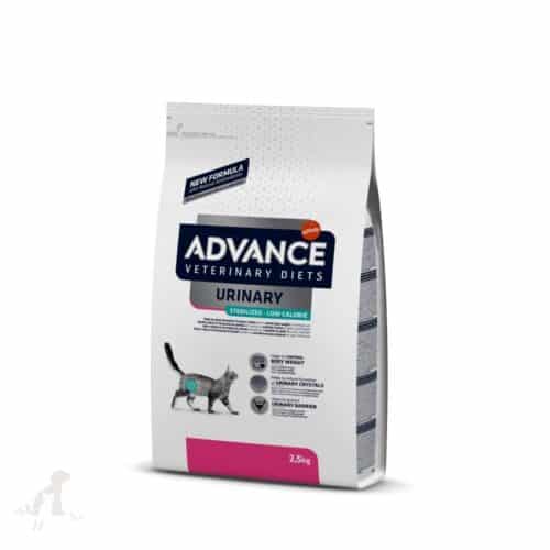 advance cat urinary sterilized low calorie 225kg feline formula cat sausas pasaras katems 2820