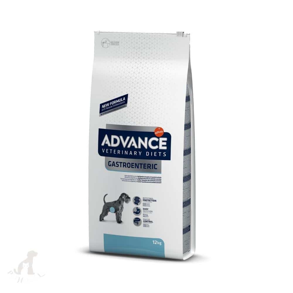 advance veterinary diets gastroenteric 12kg dog sausas pašaras šunims
