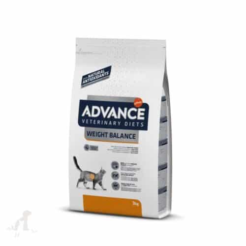 advance veterinary diets weight balance 3kg cat sausas pasaras katems 3279