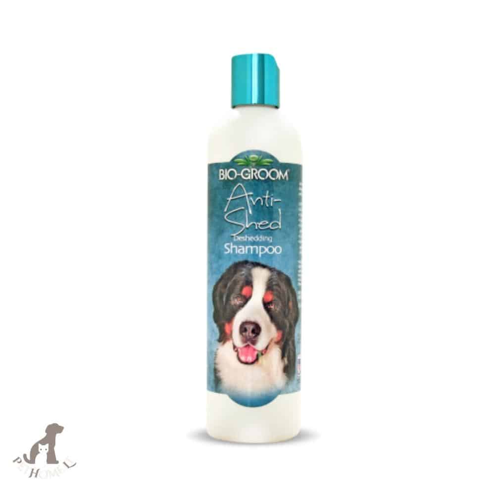 bio-groom šampūnas anti-shed deshedding dog 355ml