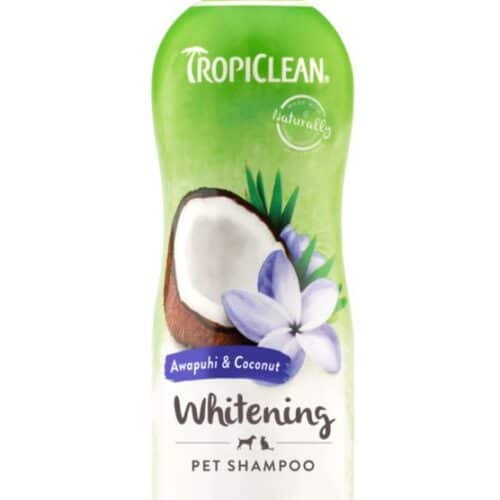 tropiclean balinantis šampūnas šunims awapuhi white
