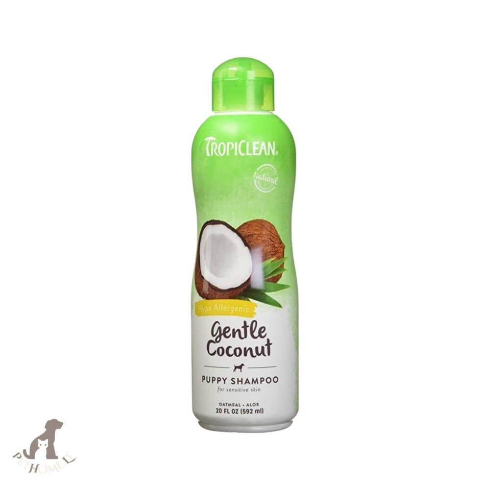 tropiclean hypo allergenic gentle coconut puppy shampoo 592ml